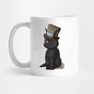 Gentleman Kitty Cat in a Hat Mug